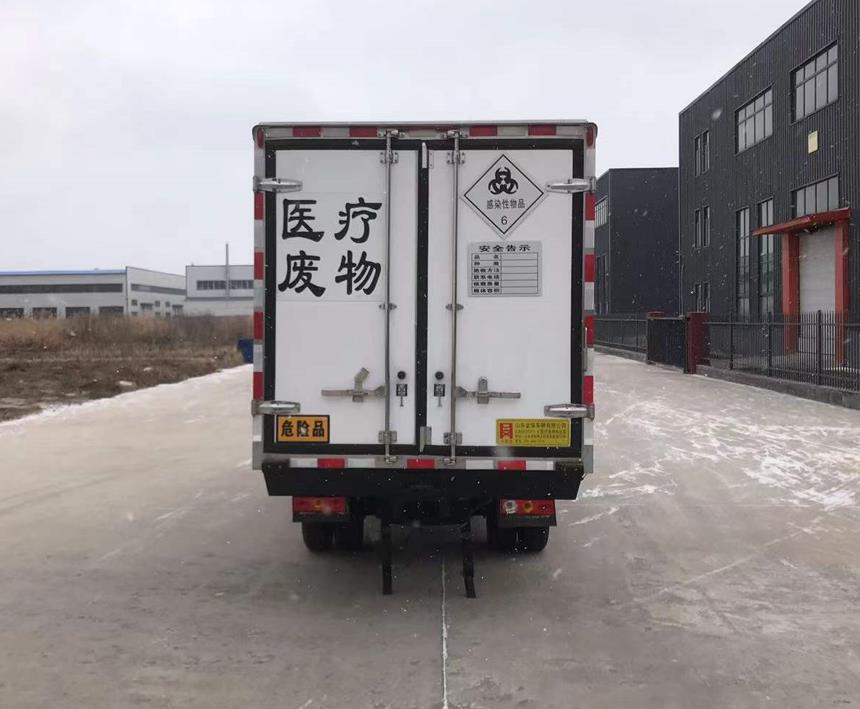 鴻星達牌SJR5030XYY-6醫(yī)療廢物轉(zhuǎn)運車公告圖片