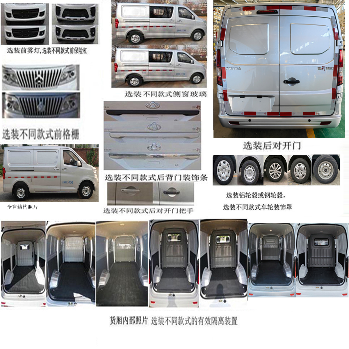 长安牌SC5021XXYAAR6厢式运输车公告图片