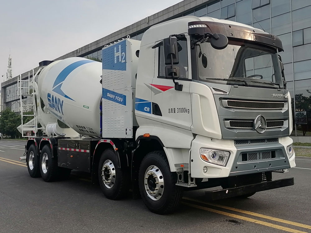 三一牌SYM5310GJB1FCEV1燃料電池混凝土攪拌運(yùn)輸車公告圖片