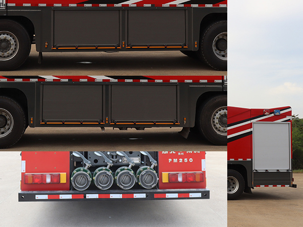 博利牌BLT5430GXFPM250/S6泡沫消防車公告圖片