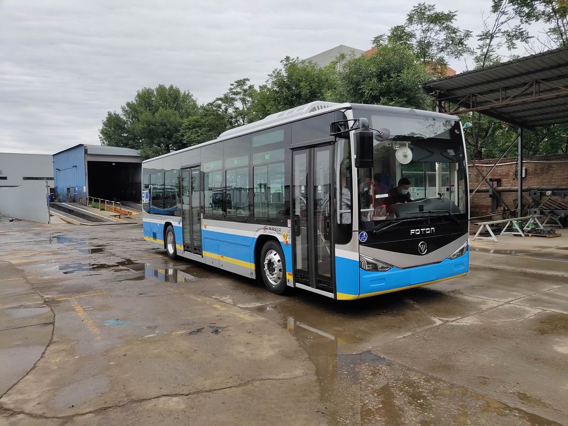 福田牌BJ6109EVCA-N1-1纯电动低入口城市客车公告图片