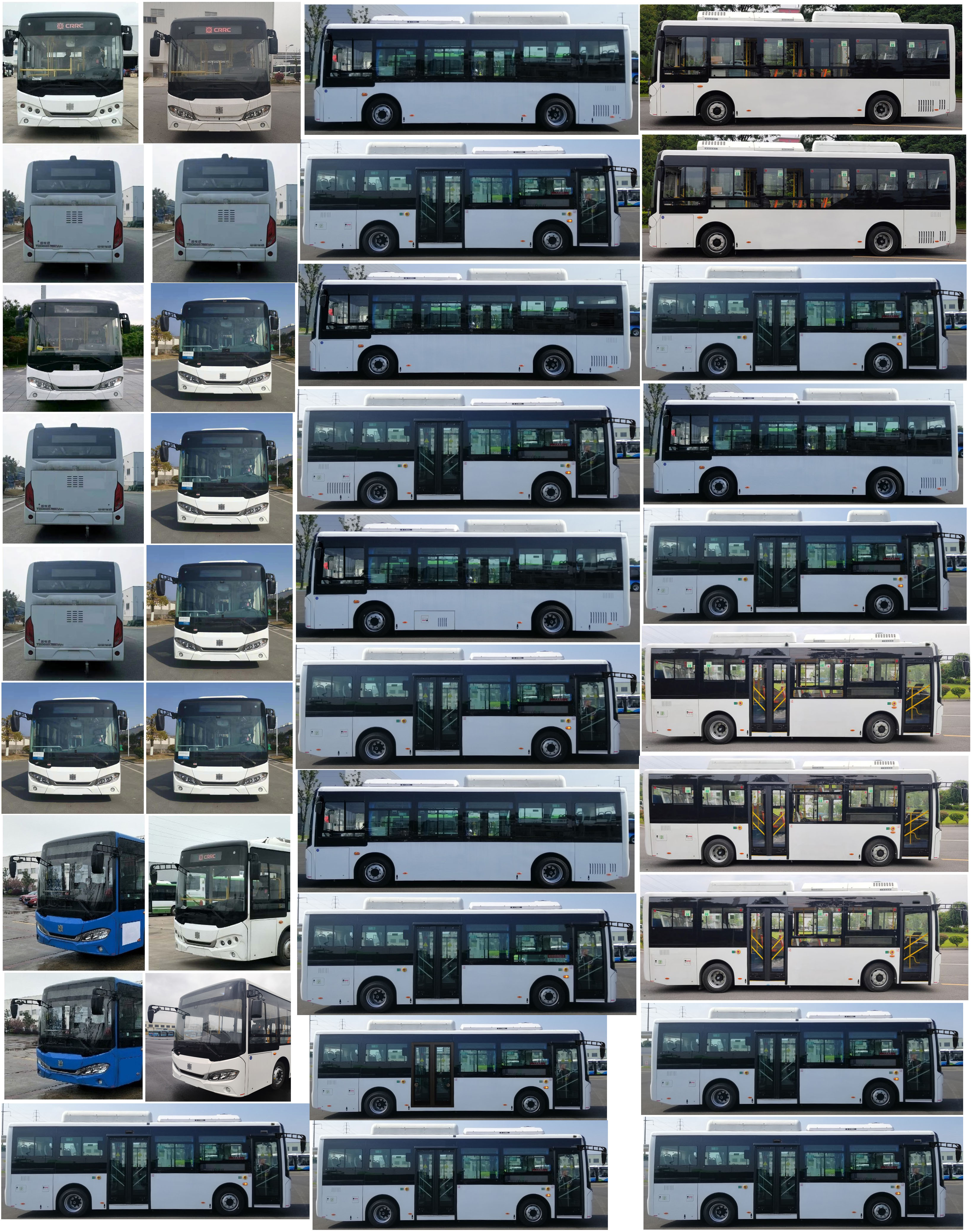 中国中车牌TEG6853BEV06纯电动低入口城市客车公告图片