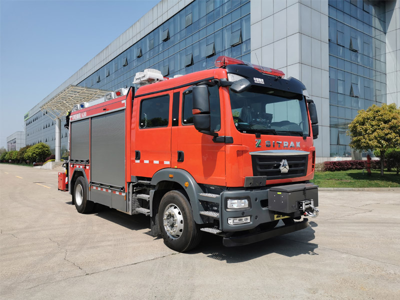 中联牌ZLF5151TXFHJ80化学救援消防车