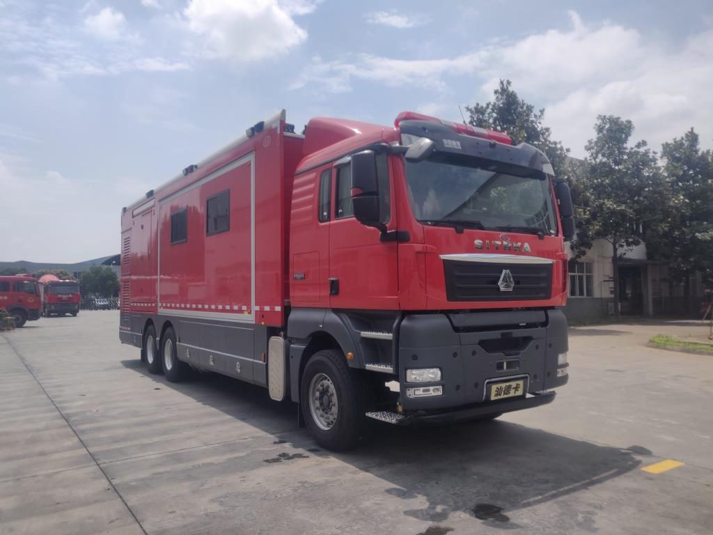川消牌SXF5222TXFTZ6000通信指揮消防車公告圖片