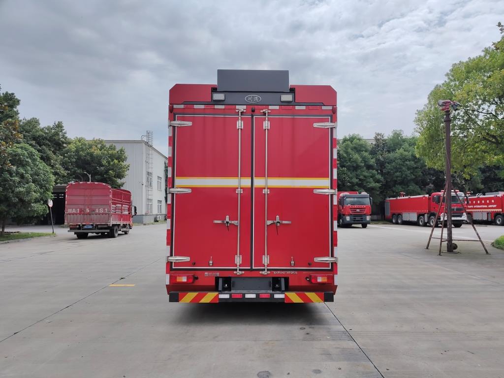 川消牌SXF5342TXFDF20水带敷设消防车公告图片
