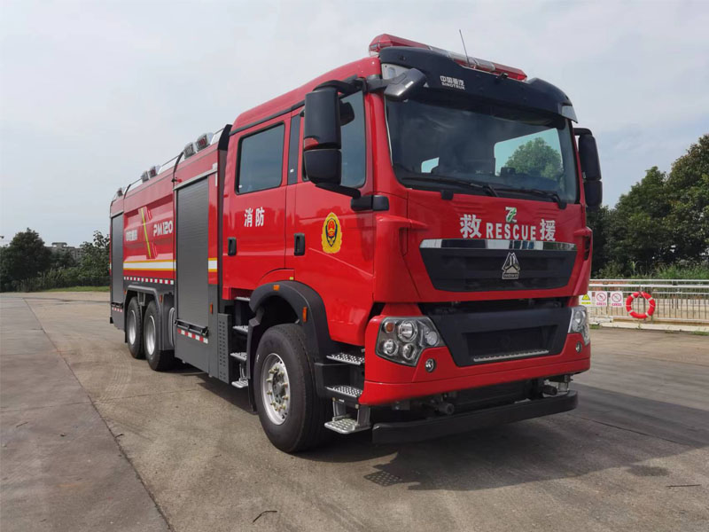 中聯(lián)牌ZLF5283GXFPM120泡沫消防車公告圖片