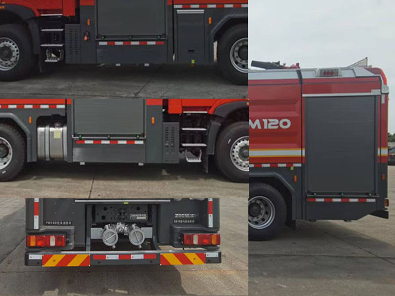 中聯(lián)牌ZLF5283GXFPM120泡沫消防車公告圖片