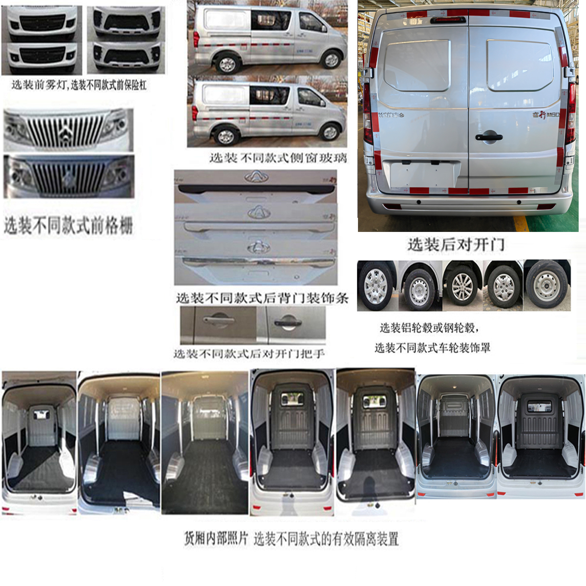 长安牌SC5021XXYAAQ6厢式运输车公告图片