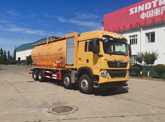 綠葉牌JYJ5317GQWF清洗吸污車公告圖片