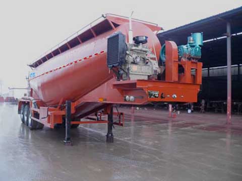 正康宏泰牌11.4米30吨3轴粉粒物料运输半挂车(HHT9401GFL)