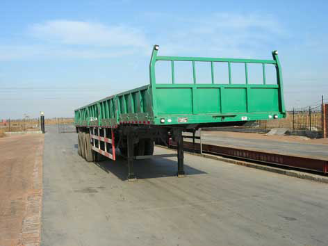 正康宏泰牌13米34吨3轴栏板式半挂车(HHT9404)