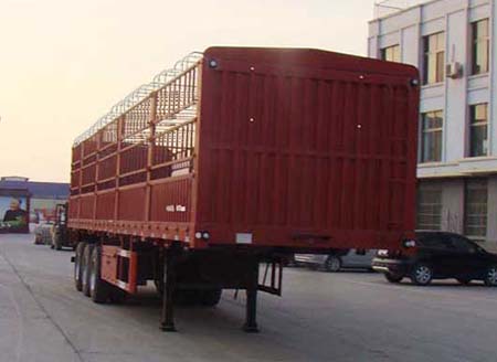 远东汽车牌13米30吨3轴仓栅式运输半挂车(YDA9370CCY)