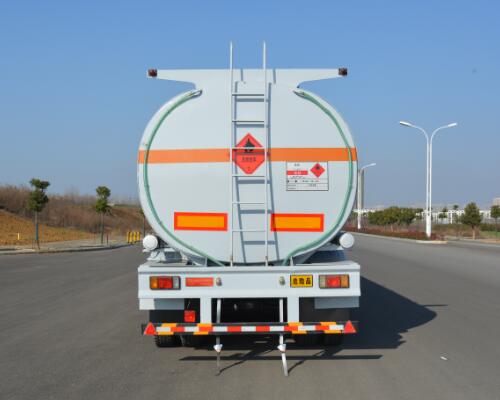 欧曼牌HFV9401GRY易燃液体罐式运输半挂车公告图片