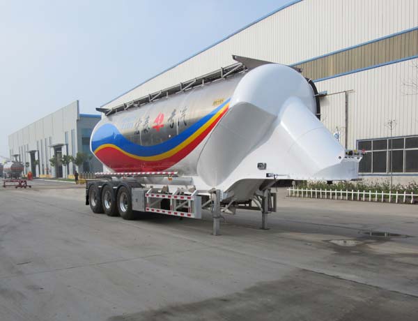 正康宏泰牌11.1米34.8吨3轴铝合金中密度粉粒物料运输半挂车(HHT9400GFLA)