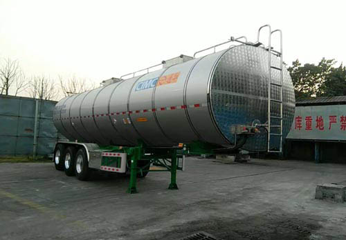 通华牌11.8米31.7吨3轴液态食品运输半挂车(THT9401GYSC)