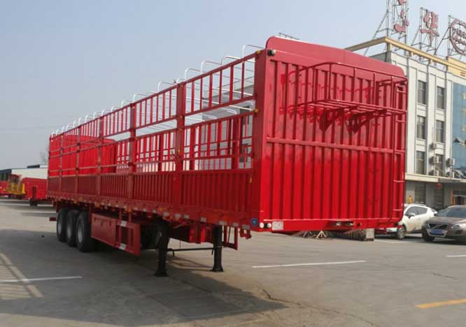 远东汽车牌13米33.1吨3轴仓栅式运输半挂车(YDA9400CCYB)