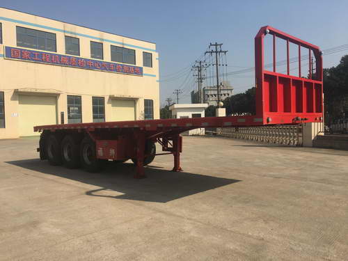 福狮牌9.5米35.7吨3轴平板运输半挂车(LFS9403TPB)