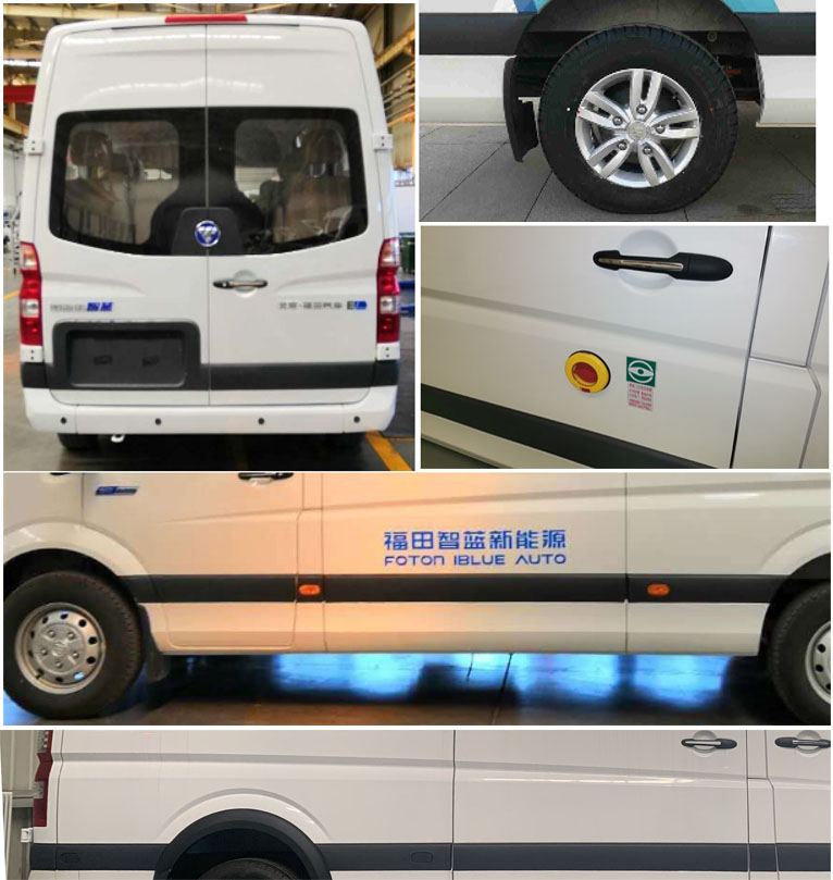 福田牌BJ6608EVUA2纯电动轻型客车公告图片