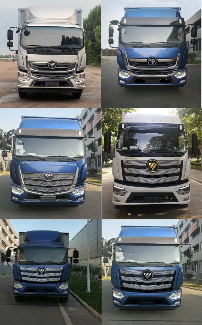 福田牌BJ5166XXY-1A廂式運輸車公告圖片