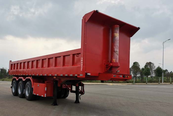 湘嘉牌9米32.3吨3轴自卸半挂车(XJS9401ZL)