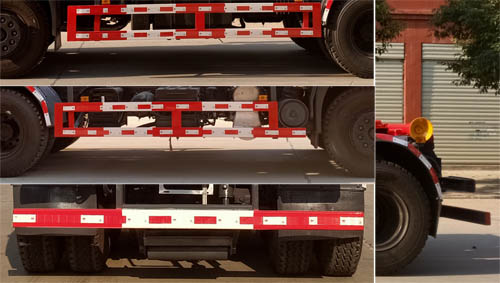 程力威牌CLW5250ZXXE6車廂可卸式垃圾車公告圖片