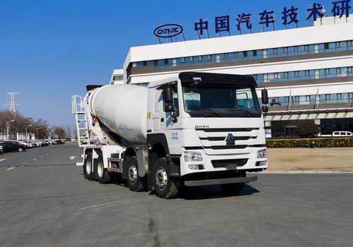 豪沃牌ZZ5317GJBV3067F1混凝土搅拌运输车公告图片