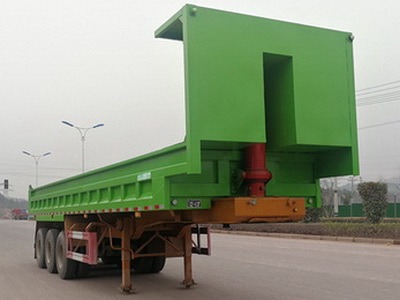 南明牌11.7米31.5吨3轴自卸半挂车(LSY9407Z)