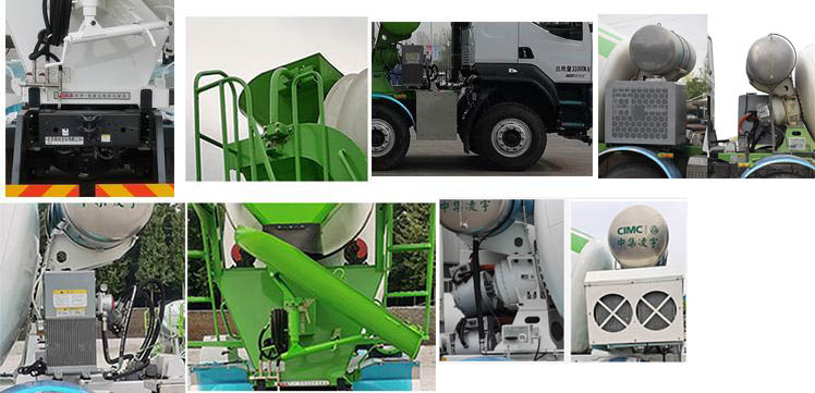 凌宇牌CLY5319GJB28E6混凝土攪拌運(yùn)輸車公告圖片