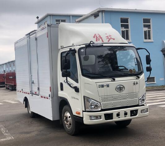 解放牌CA5044XXYP40L2BEVA84純電動(dòng)廂式運(yùn)輸車公告圖片