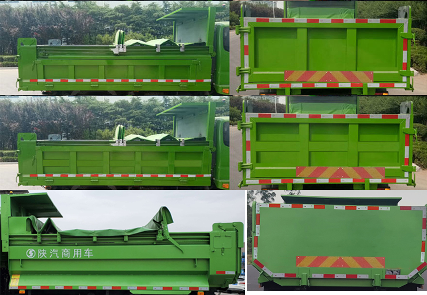 陕汽牌SX3120BEV351L纯电动自卸汽车公告图片