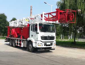 忠華通運牌TYJ5300TXJ修井機公告圖片