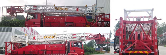 忠華通運牌TYJ5300TXJ修井機公告圖片