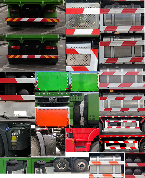 紅巖牌CQ5317ZLJHD12406自卸式垃圾車公告圖片