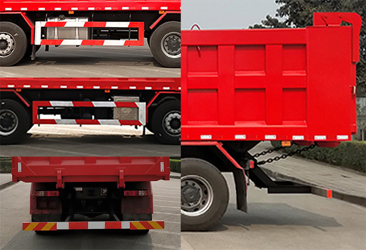 紅巖牌CQ5317ZLJHD12406自卸式垃圾車公告圖片