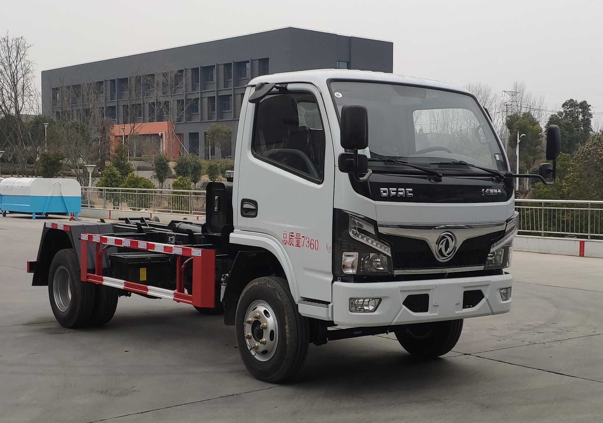 楚韻牌EZW5075ZXXE6車廂可卸式垃圾車公告圖片