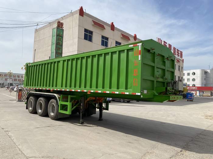 恩信事业牌11.5米31.8吨3轴垃圾转运半挂车(HEX9405ZLJ)