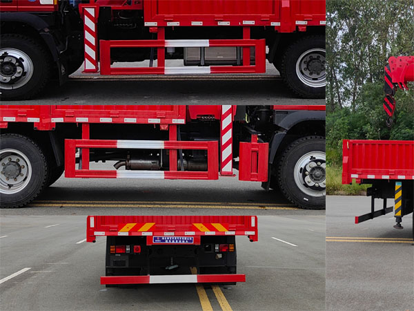 神百重工牌ABC5140JSQCDW6隨車起重運(yùn)輸車公告圖片