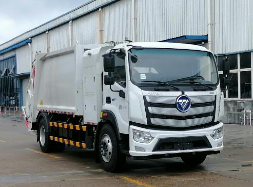 福田牌BJ5183ZYSEV-H1纯电动压缩式垃圾车公告图片