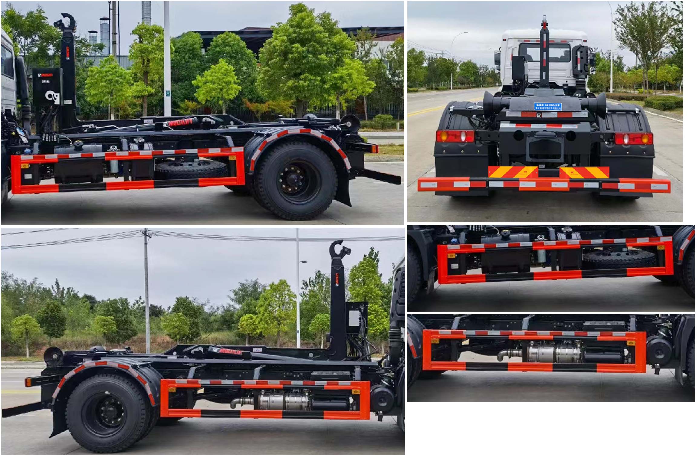 縱昂牌CLT5181ZXXDF6車廂可卸式垃圾車公告圖片