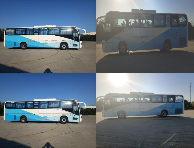 海格牌KLQ6121HYFCEV1N1燃料电池客车公告图片