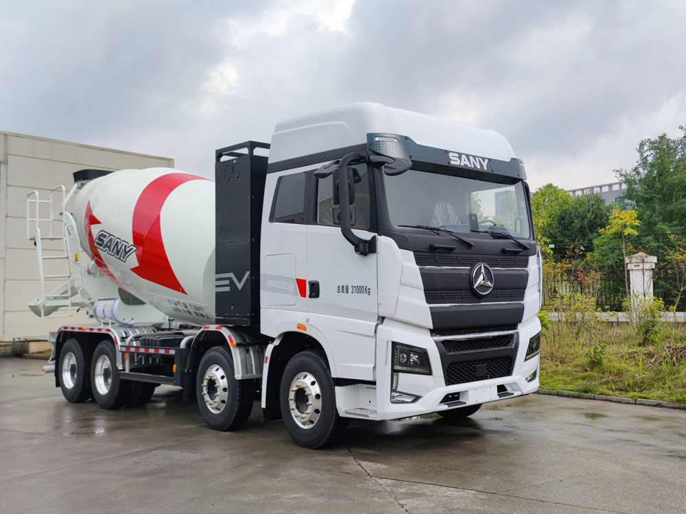 三一牌SYM5310GJB5BEV2換電式純電動混凝土攪拌運輸車公告圖片