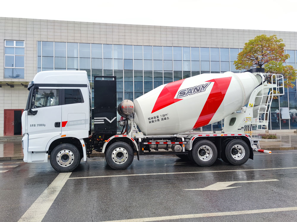 三一牌SYM5310GJB5BEV2換電式純電動混凝土攪拌運輸車公告圖片