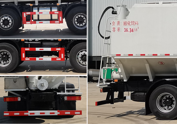 歐曼牌BJ5311ZSLY6GRS-01散裝飼料運(yùn)輸車公告圖片