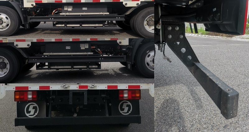 陜汽牌YTQ5042CCYJEEV339純電動倉柵式運輸車公告圖片