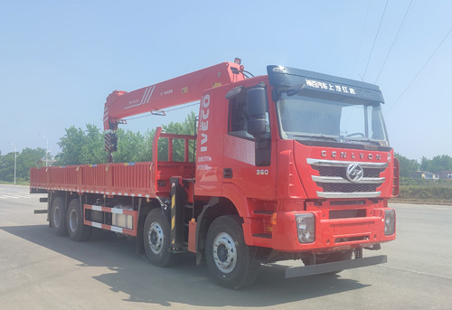 神百重工牌ABC5316JSQCQ6隨車起重運輸車公告圖片