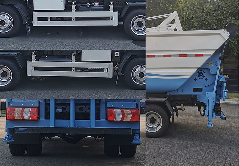 鑫馳牌XQY5040ZZZEV純電動(dòng)自裝卸式垃圾車公告圖片