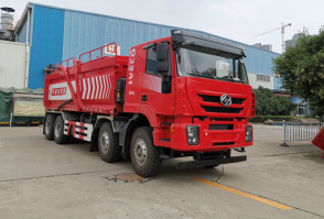 中集牌ZJV5311TSGSX压裂砂罐车