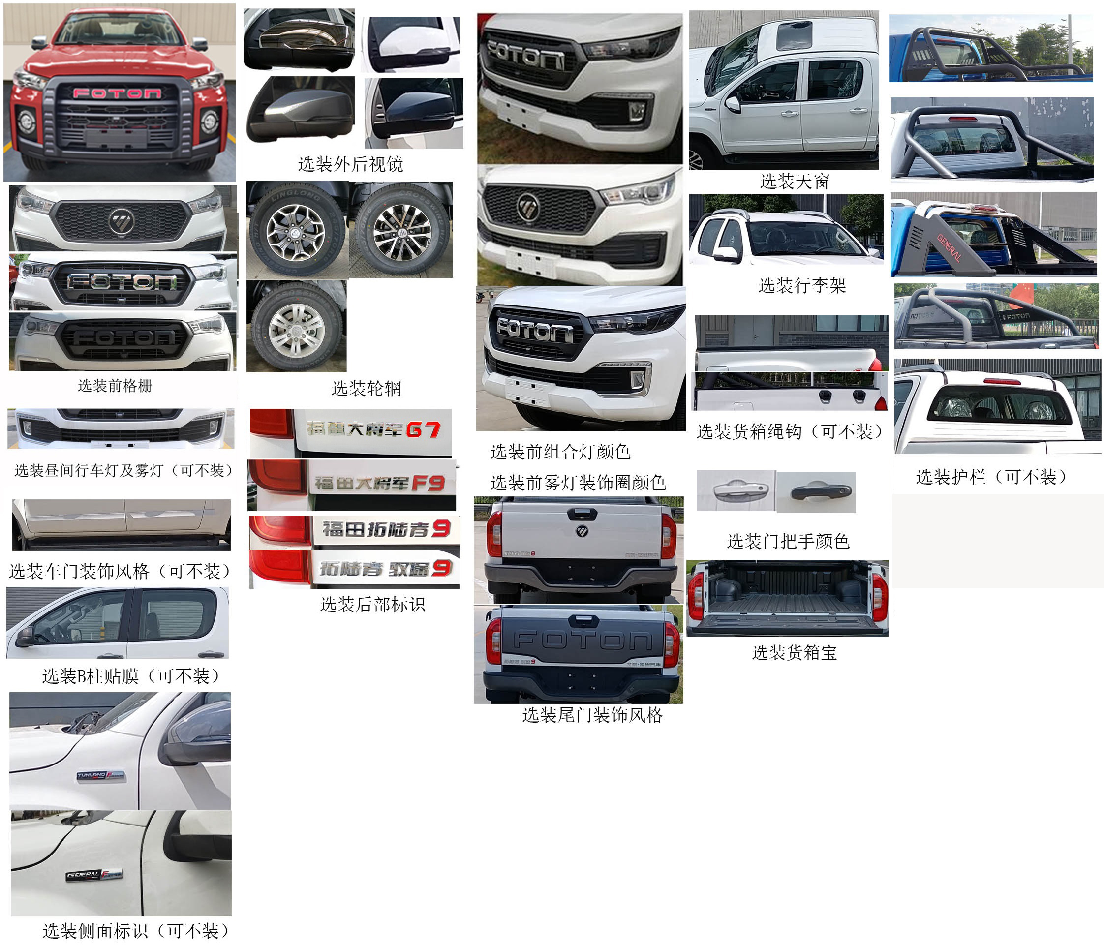 福田牌BJ1037V2MAV-3S多用途货车公告图片