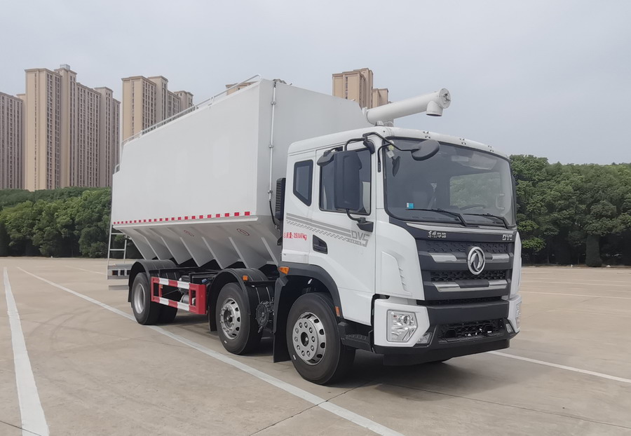 东风牌EQ5256ZSLL6D1散装饲料运输车公告图片