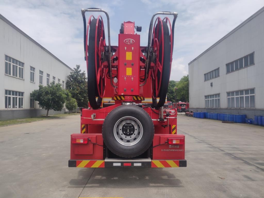 川消牌SXF5292TXFBP400/YDXZ泵浦消防车公告图片